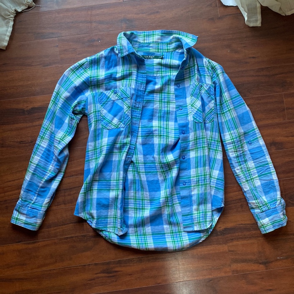 Ralph Lauren Flannel sweatshirt